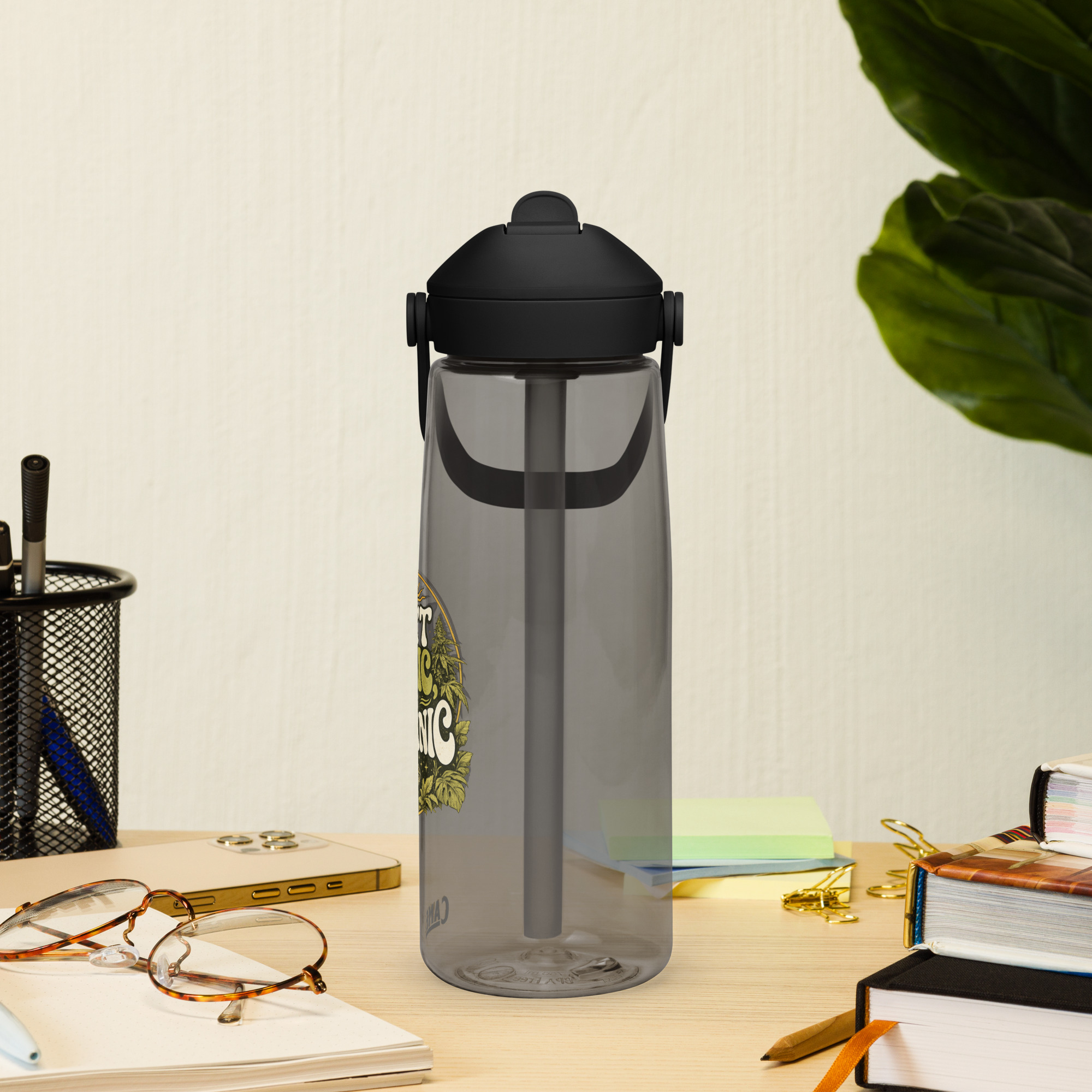 Don't Panic, It's Organic - Camelbak Water Bottle - Image 7
