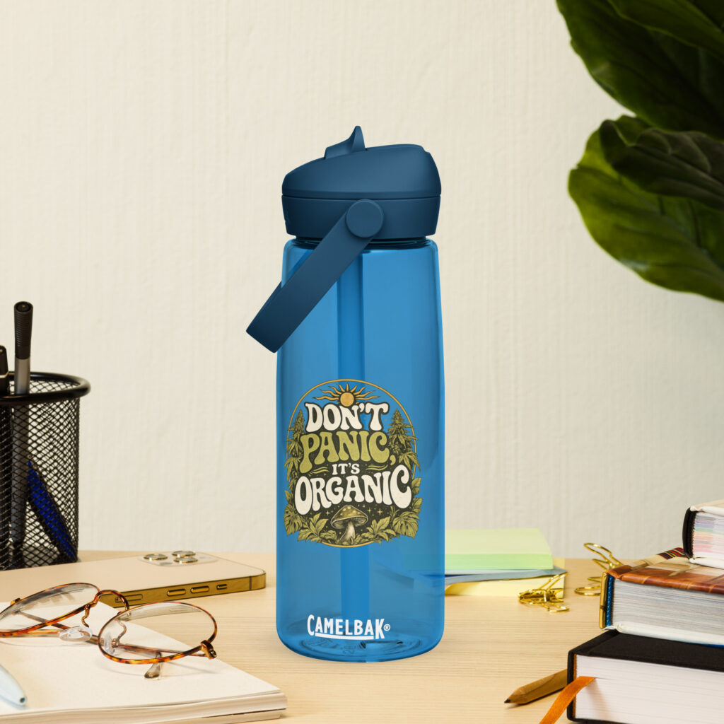 Don't Panic, It's Organic - Camelbak Water Bottle