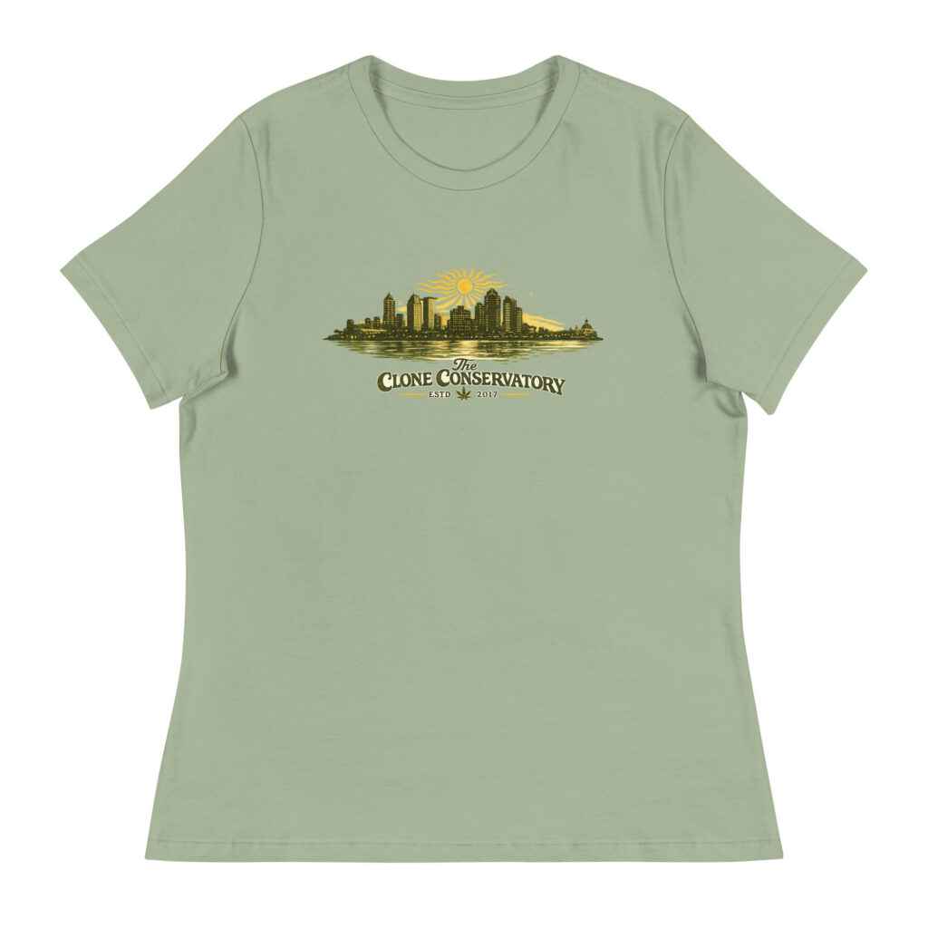 Women's Relaxed T-Shirt - TCC San Diego Sunset