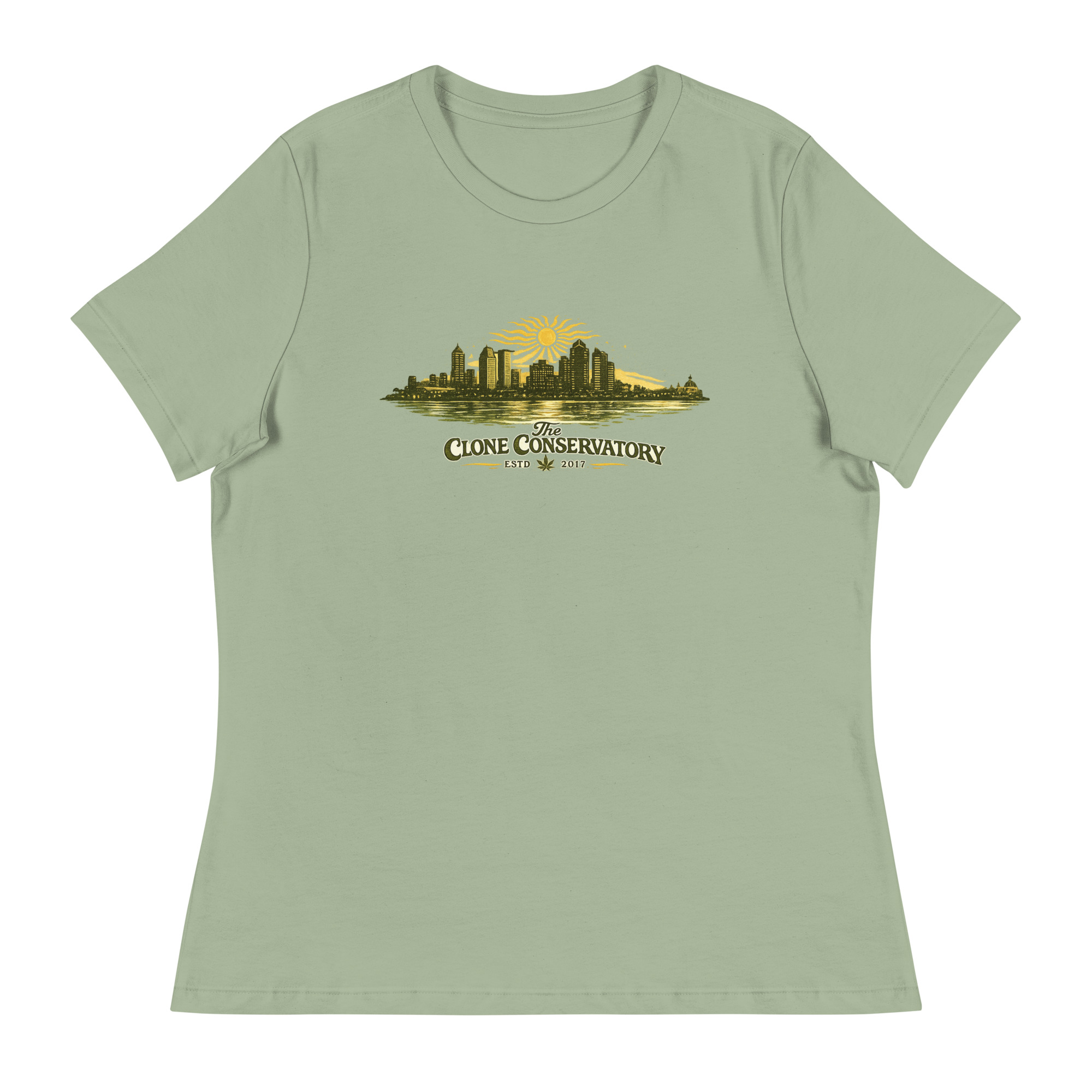 Women's Relaxed T-Shirt - TCC San Diego Sunset